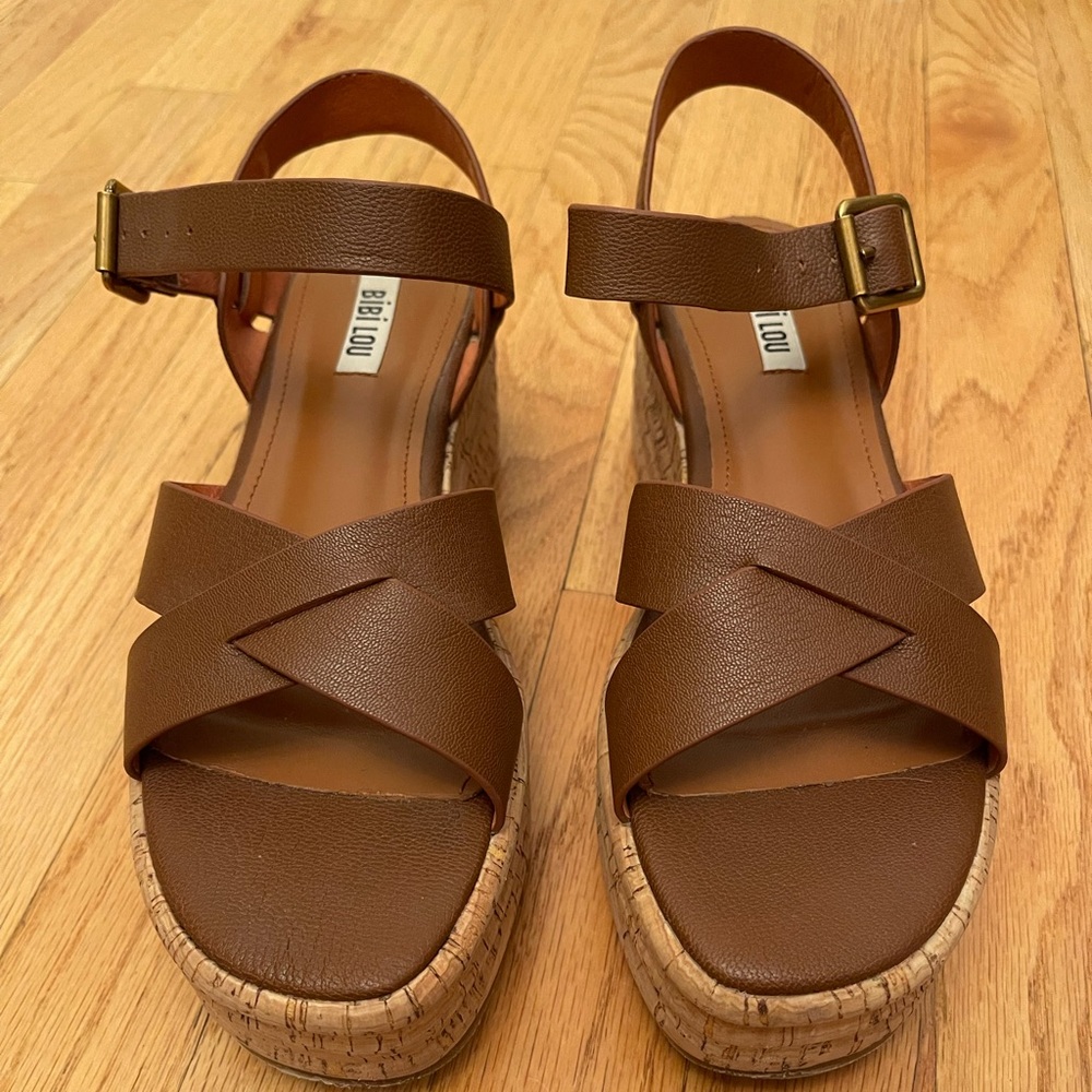 Leather Platform Heals